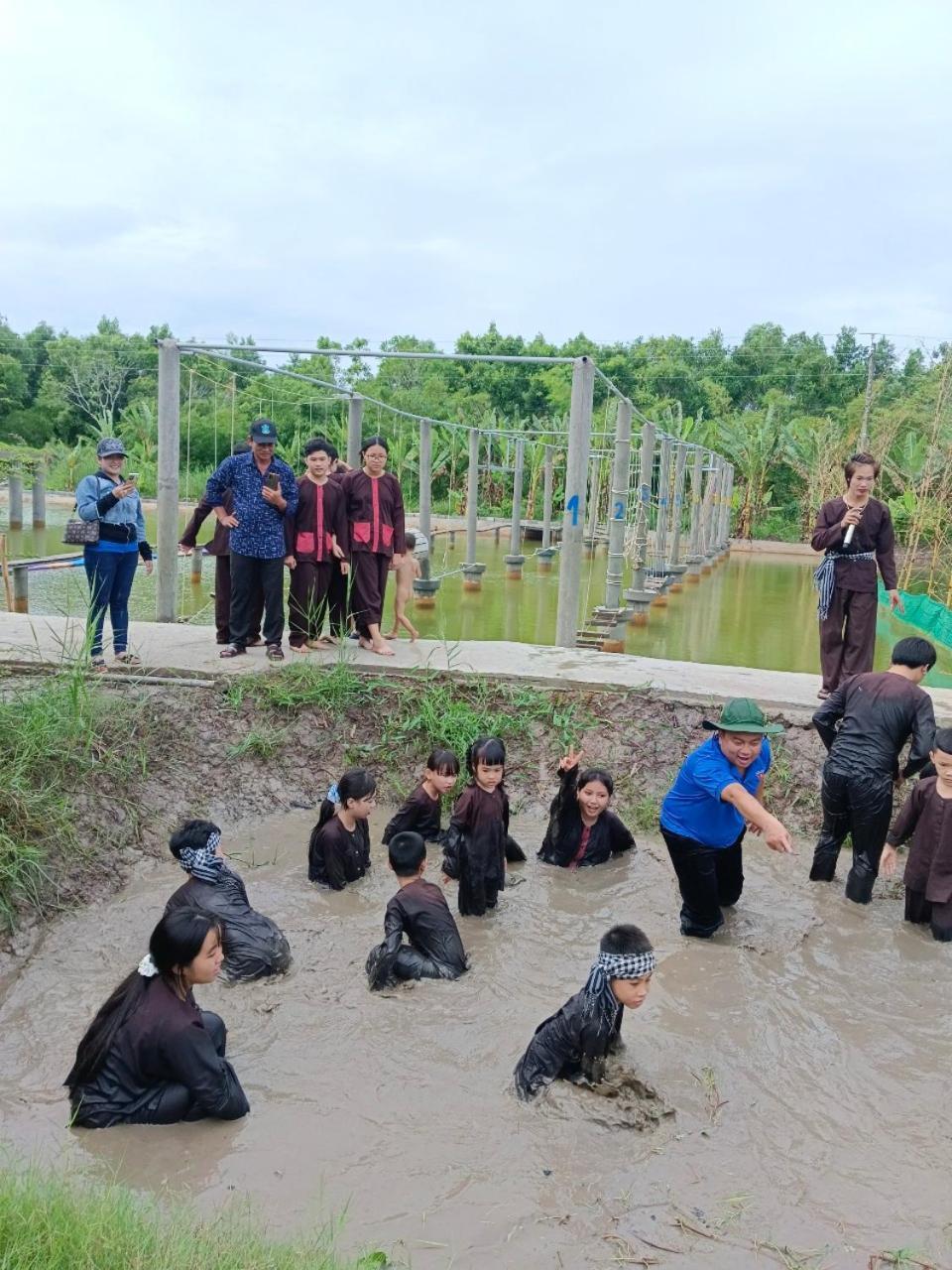 Bungalow - Farmstay Hoa Rừng U Minh Ca Mau Ngoại thất bức ảnh