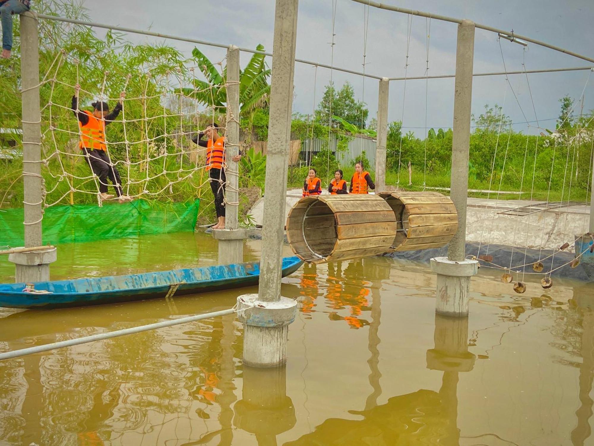 Bungalow - Farmstay Hoa Rừng U Minh Ca Mau Ngoại thất bức ảnh
